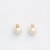 Pendientes bebé oro 18K con circonita y perla 5mm
