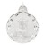 Medalla Virgen Angustias 23mm plata 1ª Ley