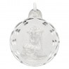 Medalla Virgen Angustias 23mm plata 1ª Ley