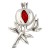 Broche granada 37mm plata 1ª Ley