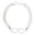 Pulsera plata 1ª Ley Infinito