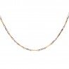 Gargantilla oro 18 Ktes bicolor
