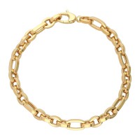 Pulsera italiana programada oro amarillo 18Ktes
