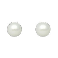 Pendientes perla plata 1ªLey