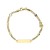 Esclava bebé con osito oro amarillo 18Ktes