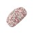 Sortija plata rodiada 1ªLey con cristales de Swarovski rosa y blanco