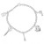 Pulsera de la Peluquera plata 1ªLey