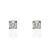 Pendientes diamantes 0,10cts oro blanco 18ktes