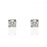 Pendientes diamantes 0,10cts oro blanco 18ktes