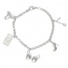 Pulsera 50 Sombras de Grey plata 1ªLey