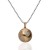 Llamador Angeles "Heart" plata con circonitas