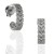 Pendientes aro circonitas
