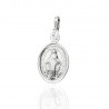 Medalla plata Virgen Milagrosa 14mm