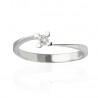 Anillo ¨Ninfa¨Oro 18K diamante 0,075ct