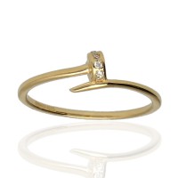 Anillo clavo Oro 18K
