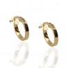Aros ¨Blow¨Oro 18K 10mm
