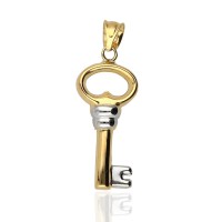 Colgante llave Oro 18K
