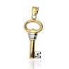 Colgante llave Oro 18K