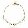 Pulsera llave Oro 18K