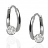 Pendientes clavo plata 1ªLey