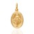 Medalla oro 18Ktes Virgen Milagrosa 24mm