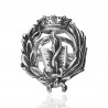 Pin Insignia Medicina Plata 1ªLey