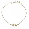 Pulsera Infinity Oro 18K