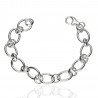 Pulsera anillas Plata 1ªLey