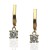 Pendientes oro 18K circonita
