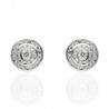 Pendientes ¨LISS¨ oro blanco y diamantes