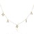Gargantilla personalizada nombre Oro 18K