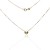 Gargantilla lenteja Oro18K