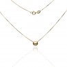 Gargantilla lenteja Oro18K