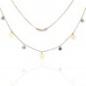 Gargantilla Heart&Color Oro 18K