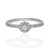Anillo ¨Kate¨Oro Blanco y diamantes