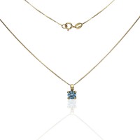 Gargantilla ¨Blue¨Oro 18K 