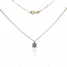 Gargantilla ¨Blue¨Oro 18K 