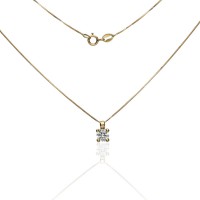 Gargantilla ¨White¨Oro 18K 