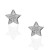 Pendientes ¨Mini Star¨Oro y diamantes