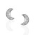 Pendientes ¨Mini Moon¨Oro y diamantes