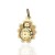 Medalla Osito con reloj Oro 18K