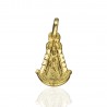 Medalla oro 18K Virgen del Rocio 18mm