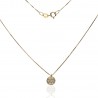 Gargantilla ¨Circle¨ Oro amarillo 18k