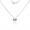 Gargantilla ¨Light¨ Oro blanco 18k