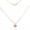 Gargantilla ¨Square¨ Oro amarillo 18k
