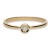 Anillo chatón Oro amarillo 18K