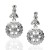 Pendientes plata cubana circonita