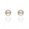 Pendientes Oro perla cultivada 8mm