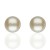 Pendientes Oro perla cultivada 12mm
