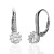 Pendientes plata con circonitas